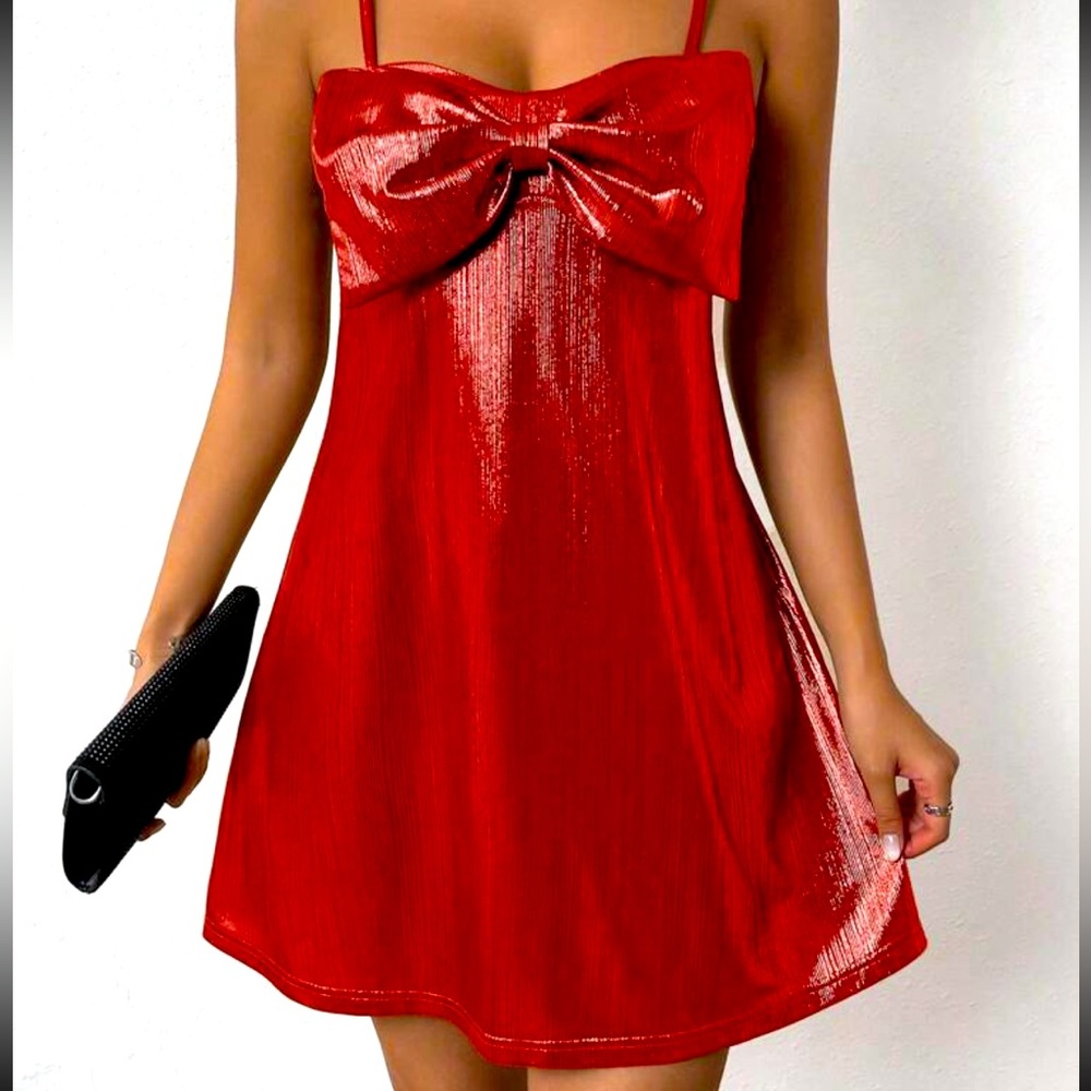 Red Bow Dress